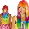 Fiestas Guirca Long Multicoloured Wig Clown & Circus 1 Fiestas Guirca Long Multicoloured Wig Clown & Circus