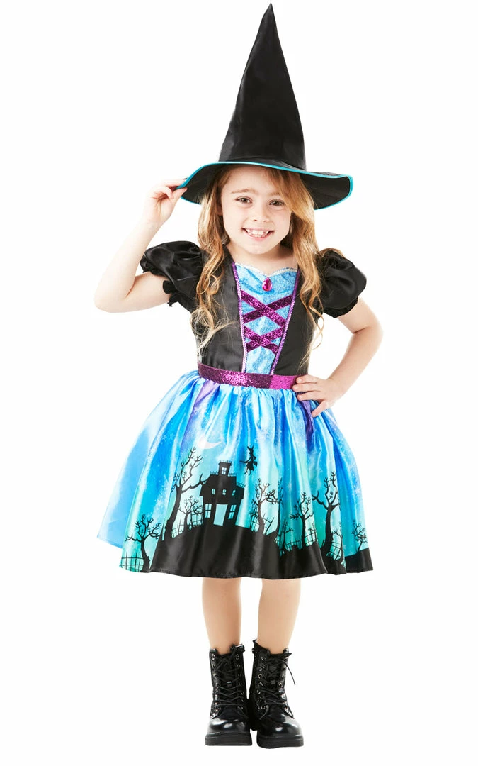 Rubies Halloween Moonlight Witch Costume Girls 3 Rubies Halloween Moonlight Witch Costume Girls