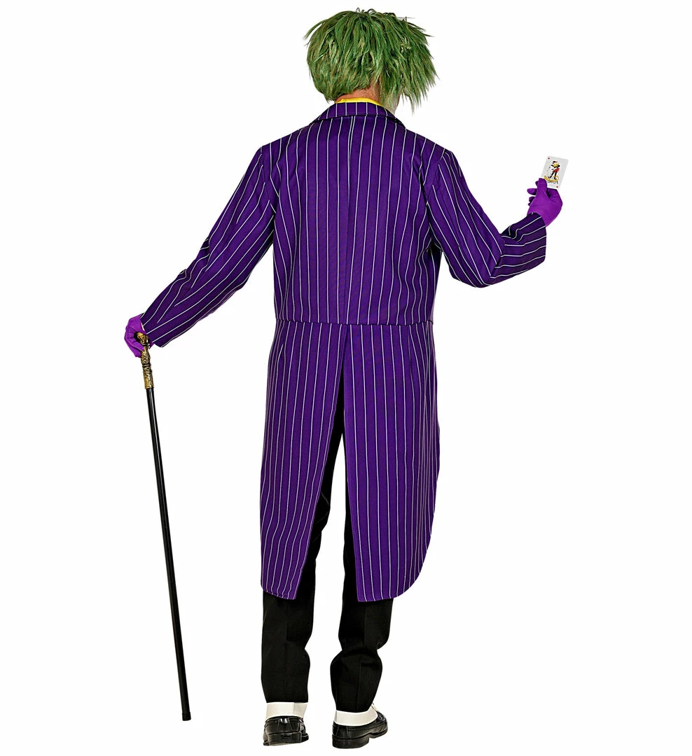Widmann Mad Joker Arkham Tailcoat Costume Men's 5 Widmann Mad Joker Arkham Tailcoat Costume Men's