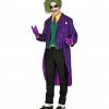 Widmann Mad Joker Arkham Tailcoat Costume Men's 1 Widmann Mad Joker Arkham Tailcoat Costume Men's
