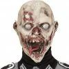 Widmann Madhouse Zombie Full Face Mask Halloween Accessories 1 Widmann Madhouse Zombie Full Face Mask Halloween Accessories