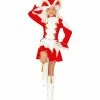 Widmann Majorette Costume Red Child's Uniform Costumes