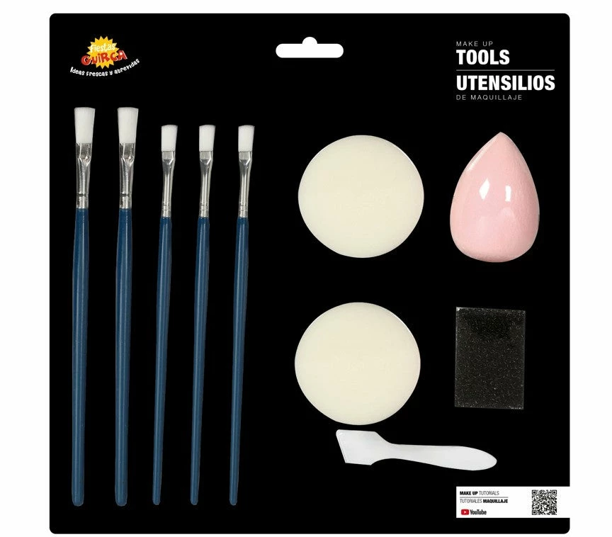 Fiestas Guirca Makeup Accessory Kit Facepaints & FX 3 Fiestas Guirca Makeup Accessory Kit Facepaints & FX