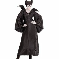 Widmann Ladies Halloween Malefica Costume Ladies Black