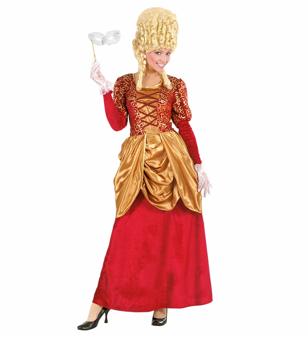 Widmann Marquise Costume Red And Gold Medieval, Renaissance & Tudor Costumes 3 Widmann Marquise Costume Red And Gold Medieval, Renaissance & Tudor Costumes