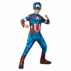 Rubies Superhero & Villiain Marvel Captain America Costume Boys
