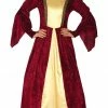 Fiestas Guirca Medieval Maiden Costume Red