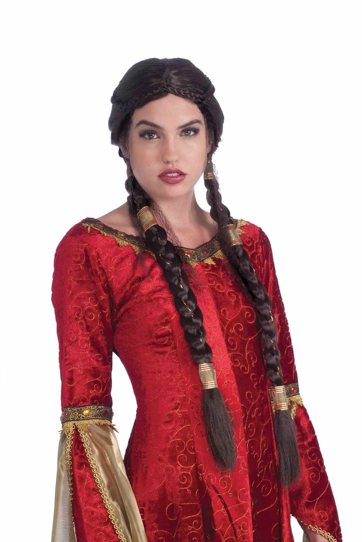 Bristol Medieval, Renaissance & Tudor Costumes Medieval Maiden Wig 3 Bristol Medieval, Renaissance & Tudor Costumes Medieval Maiden Wig