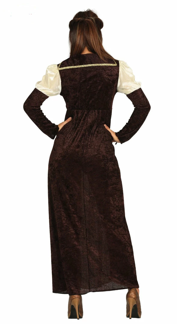 Fiestas Guirca Medieval Princess Costume Brown Medieval, Renaissance & Tudor Costumes 4 Fiestas Guirca Medieval Princess Costume Brown Medieval, Renaissance & Tudor Costumes