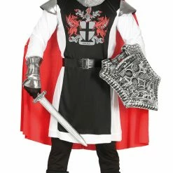 Fiestas Guirca Medieval Valiant Knight Costume Adult