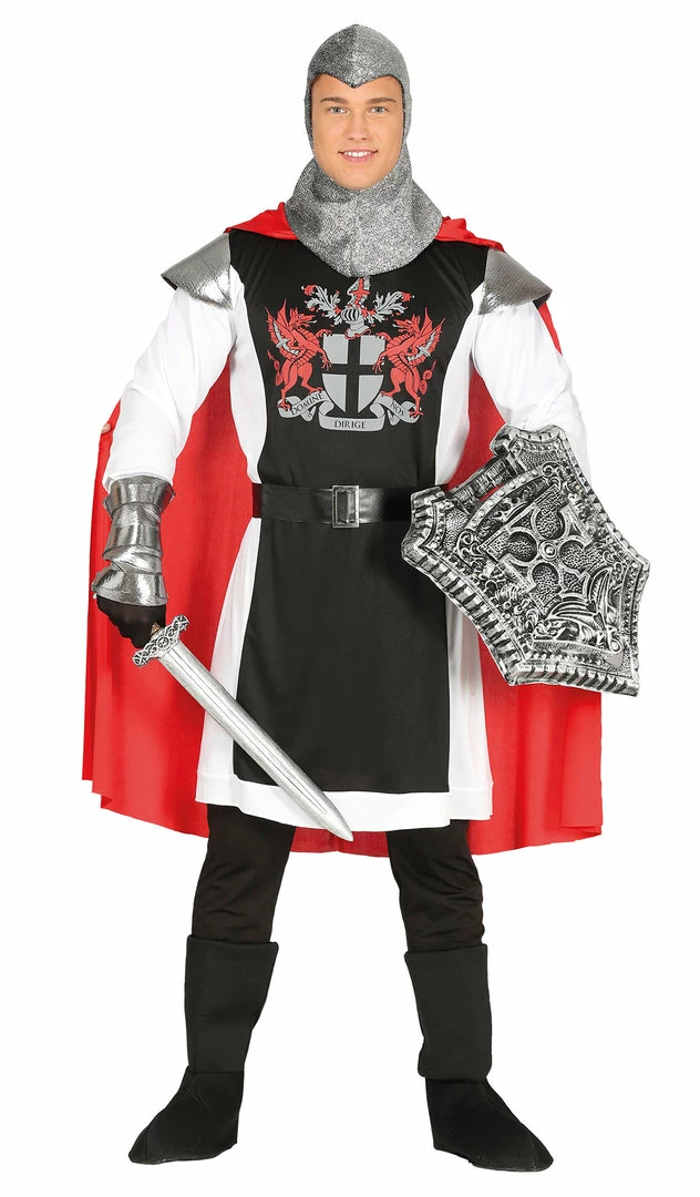 Fiestas Guirca Medieval Valiant Knight Costume Adult 3 Fiestas Guirca Medieval Valiant Knight Costume Adult
