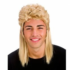Wicked 1980's 80's Mullet Wig