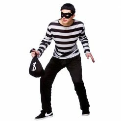 Wicked Burglar And Swag Bag Costume