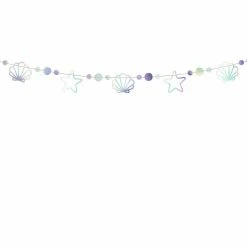 Fiestas Guirca Mermaid Iridescent Shell Garland