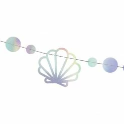 Fiestas Guirca Mermaid Iridescent Shell Garland