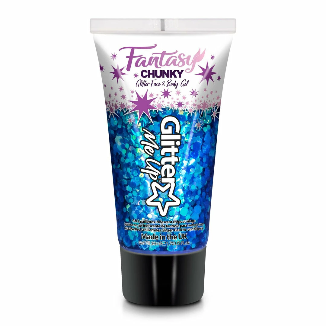 Paintglow Mermazing Fantasy Iridescent Chunky Glitter Gel 50ml 3 Paintglow Mermazing Fantasy Iridescent Chunky Glitter Gel 50ml