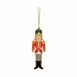 Partydecor Metal Nutcracker Soldier Hanging Decoration Christmas Gift And Decoration Ideas