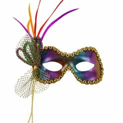 Widmann Costume Accessories Metallic Rainbow Fidelio Eye-mask