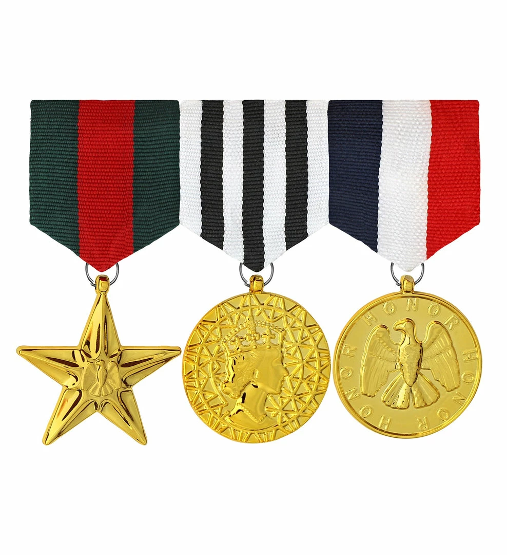 Widmann Uniform Costumes Military Medals Army Costume Accessory 3 Widmann Uniform Costumes Military Medals Army Costume Accessory