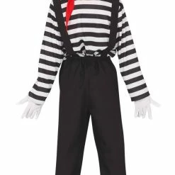 Fiestas Guirca Clown & Circus Mime Artist Costume Girls