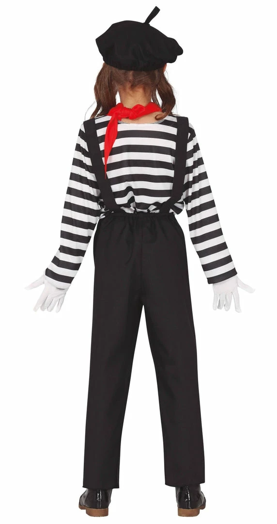 Fiestas Guirca Clown & Circus Mime Artist Costume Girls 4 Fiestas Guirca Clown & Circus Mime Artist Costume Girls