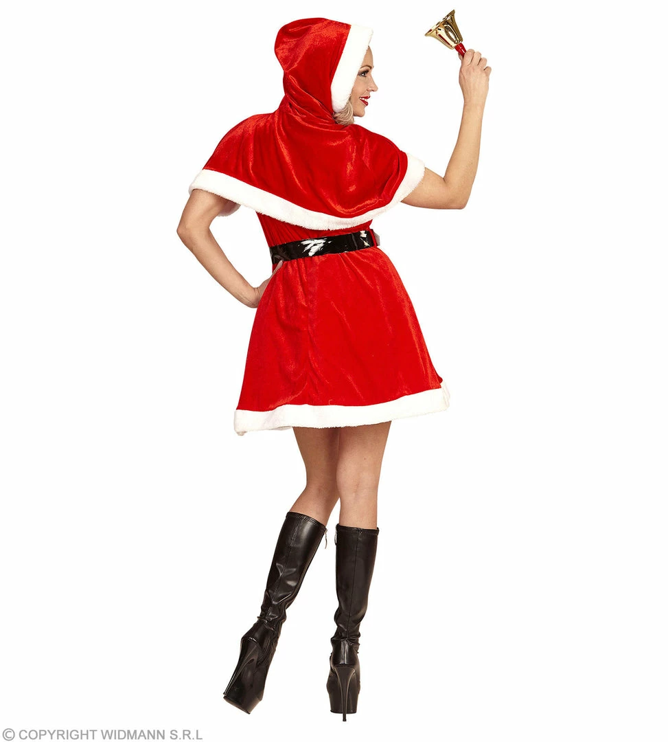 Widmann Miss Santa Velvet Plush Costume 6 Widmann Miss Santa Velvet Plush Costume