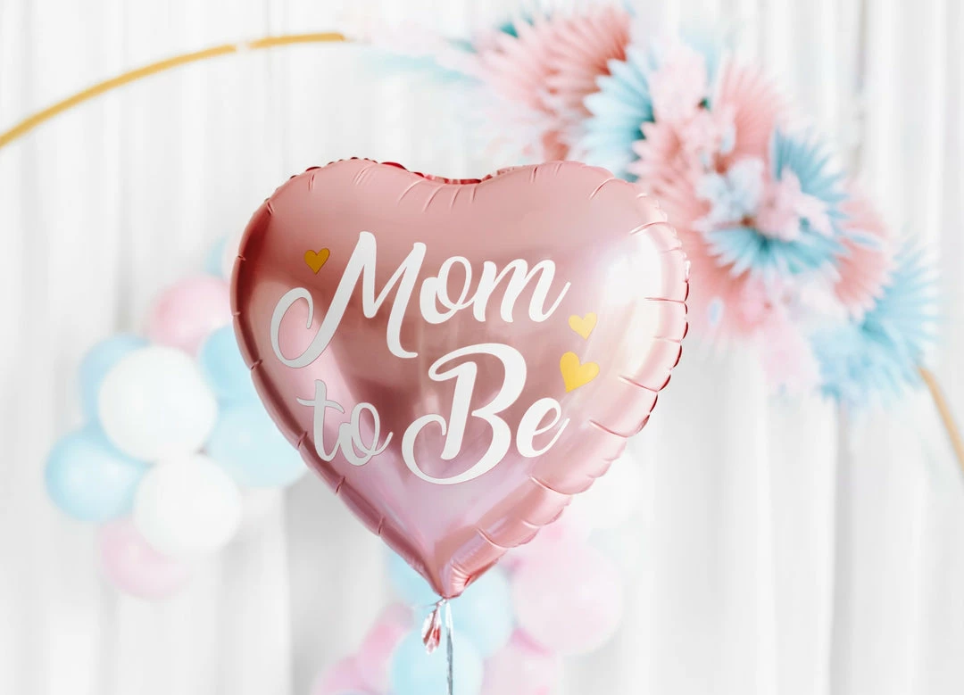 Partydecor Mom To Be Foil Balloon Pink Party Supplies 5 Partydecor Mom To Be Foil Balloon Pink Party Supplies
