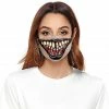 My Fancy Dress Monster Mouth Face Mask Halloween