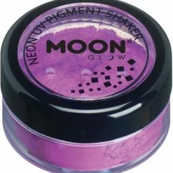 Moonglow Costume Accessories Moon Glow Neon UV Glitter Shaker Purple