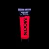 Moonglow Moon Glow 20ml Neon UV Hair Gel Red Costume Accessories