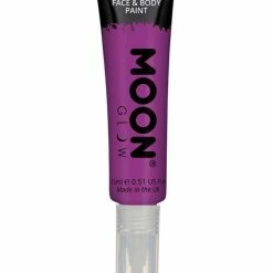 Moonglow Moon Glow Intense Neon UV Face Paint Purple 15ml Costume Accessories