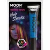 Moonglow Costume Accessories Moon Glow Intense Neon UV Hair Streaks Blue 1 Moonglow Costume Accessories Moon Glow Intense Neon UV Hair Streaks Blue