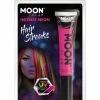 Moonglow Costume Accessories Moon Glow Intense Neon UV Hair Streaks Pink