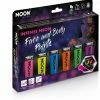 Moonglow Moon Glow Intense UV Face Paint Boxset Costume Accessories 1 Moonglow Moon Glow Intense UV Face Paint Boxset Costume Accessories