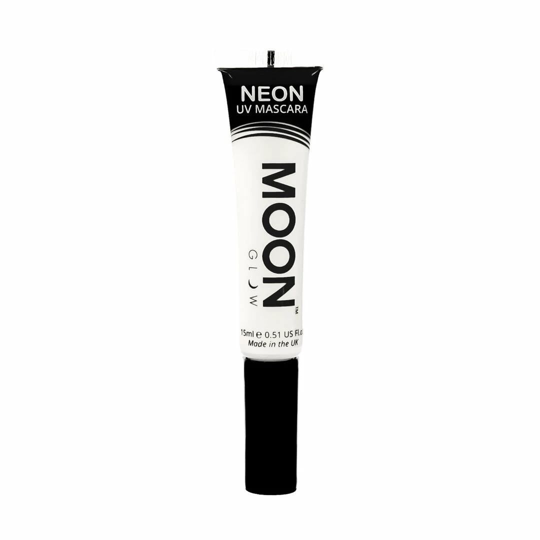 Moonglow Moon Glow 15ml Neon UV Mascara White Costume Accessories 3 Moonglow Moon Glow 15ml Neon UV Mascara White Costume Accessories