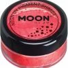 Moonglow Moon Glow Neon UV Glitter Shaker Red