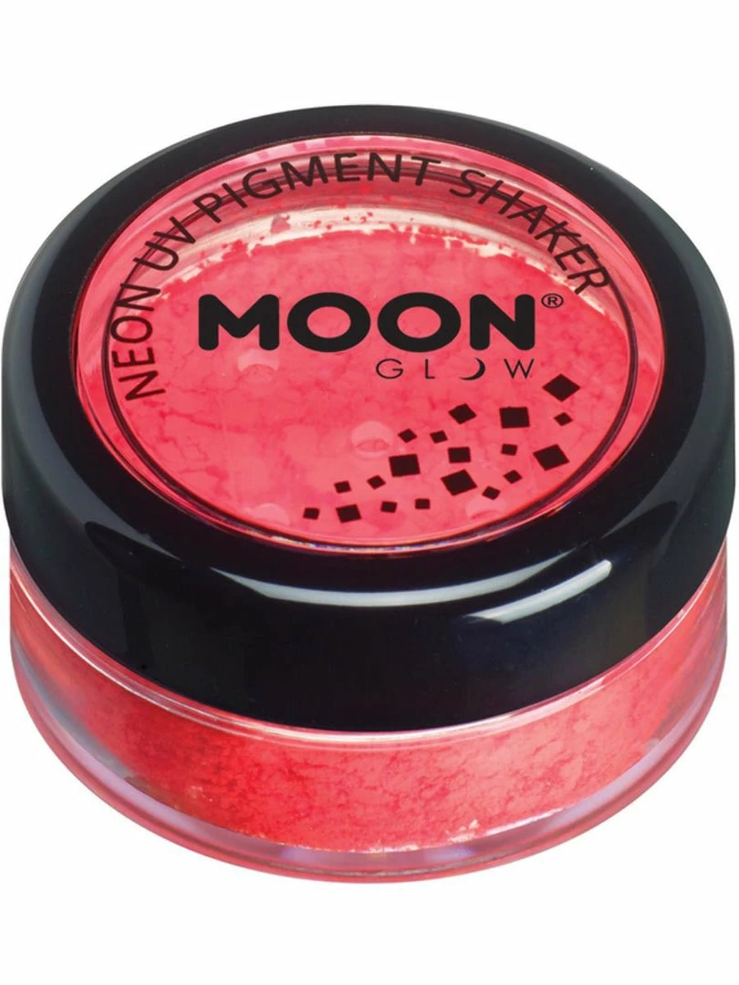 Moonglow Moon Glow Neon UV Glitter Shaker Red 3 Moonglow Moon Glow Neon UV Glitter Shaker Red