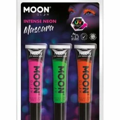 Moonglow Moon Glow Neon UV Mascara Pink Green Orange Costume Accessories