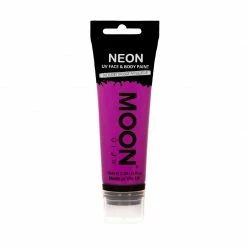 Moonglow Costume Accessories Moon Glow 75ml Neon UV Face & Body Paint Purple