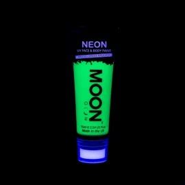 Moonglow Moon Glow 75ml Neon UV Face & Body Paint Green 3 Moonglow Moon Glow 75ml Neon UV Face & Body Paint Green