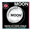 My Fancy Dress Costume Accessories Moon Glow 3.5g UV Neon Hair Chalk White 2 My Fancy Dress Costume Accessories Moon Glow 3.5g UV Neon Hair Chalk White