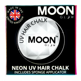 My Fancy Dress Costume Accessories Moon Glow 3.5g UV Neon Hair Chalk White 3 My Fancy Dress Costume Accessories Moon Glow 3.5g UV Neon Hair Chalk White