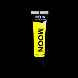 My Fancy Dress Costume Accessories Moon Glow 15ml Neon Lip Gloss Yellow 3 My Fancy Dress Costume Accessories Moon Glow 15ml Neon Lip Gloss Yellow