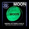 Moonglow St Patrick's Day Costumes Moon Glow 3.5g UV Neon Hair Chalk Intense Green 2 Moonglow St Patrick's Day Costumes Moon Glow 3.5g UV Neon Hair Chalk Intense Green