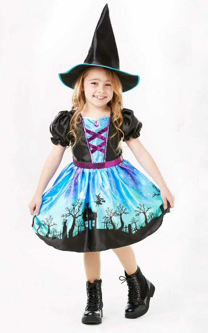 Rubies Halloween Moonlight Witch Costume Girls 4 Rubies Halloween Moonlight Witch Costume Girls