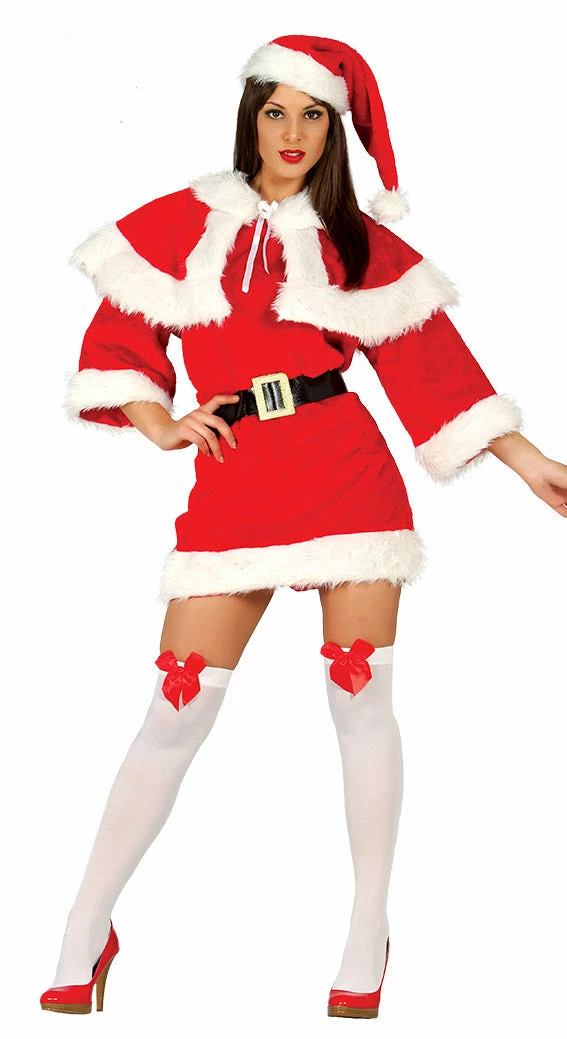 Fiestas Guirca Christmas Costumes Mrs Claus Festive Costume Adult 3 Fiestas Guirca Christmas Costumes Mrs Claus Festive Costume Adult