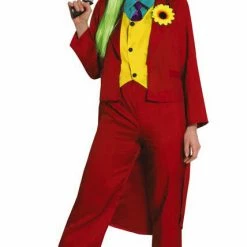 Fiestas Guirca Superhero & Villiain Mrs Smile Joker Costume Ladies
