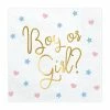 Partydecor Napkins Boy Or Girl Gender Reveal