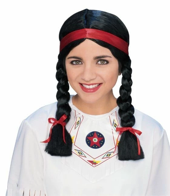 Rubies Western Costumes Native American Indian Wig Ladies 3 Rubies Western Costumes Native American Indian Wig Ladies