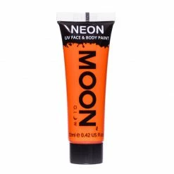 Moonglow Moon Glow 12ml Intense Neon Face Paint Orange Costume Accessories